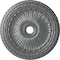 Ekena Millwork Viceroy Ceiling Medallion (Fits Canopies up to 4 7/8"), 35 1/8"OD x 4 7/8"ID x 2 1/2"P, Platinum CM35VIPLS - alternate 1